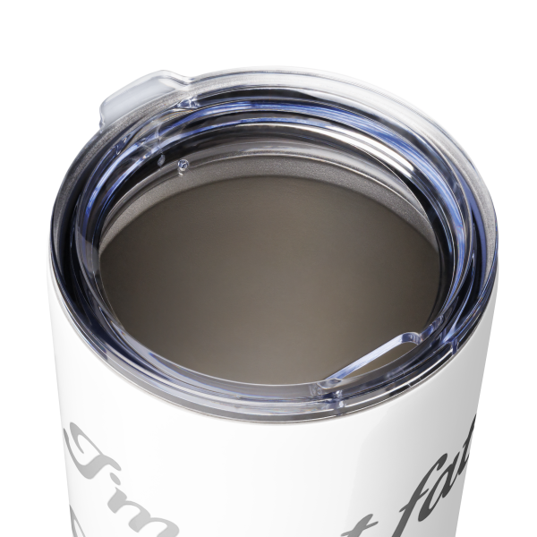“I’m Not Fat, I’m Security Heavy” Unisex Cardi B Quote Tumbler - Image 7