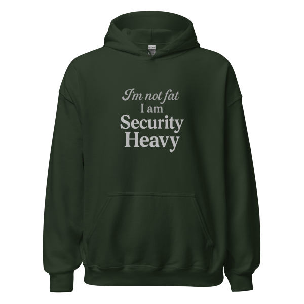 “I’m Not Fat, I’m Security Heavy” Unisex Cardi B Quote Hoodie - Image 5