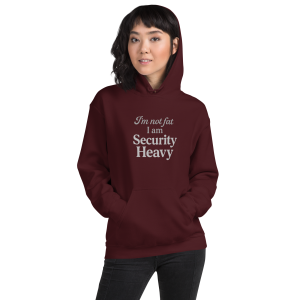 “I’m Not Fat, I’m Security Heavy” Unisex Cardi B Quote Hoodie - Image 32