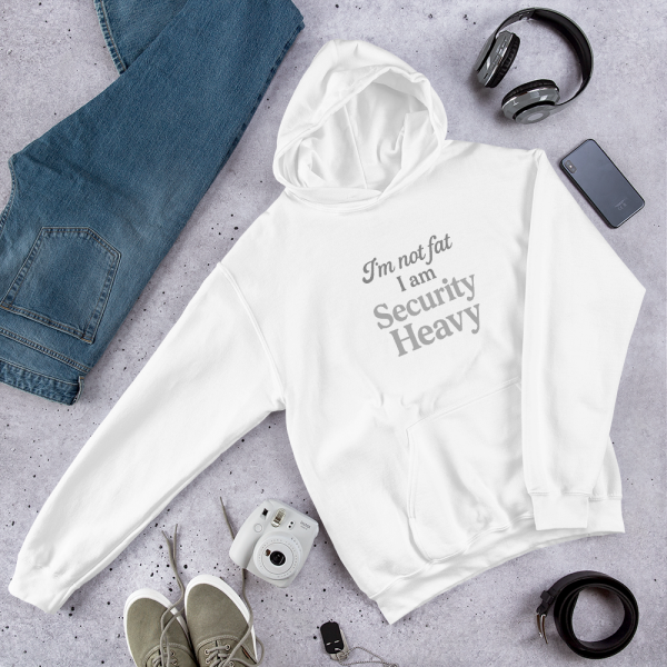 “I’m Not Fat, I’m Security Heavy” Unisex Cardi B Quote Hoodie - Image 29