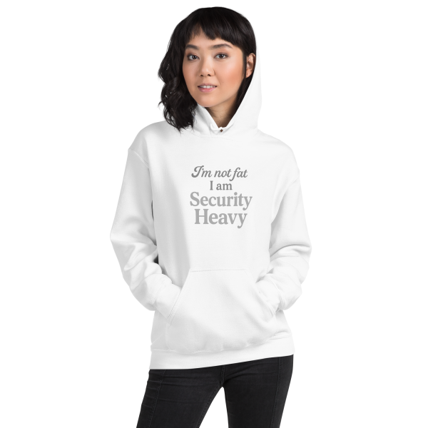 “I’m Not Fat, I’m Security Heavy” Unisex Cardi B Quote Hoodie - Image 34